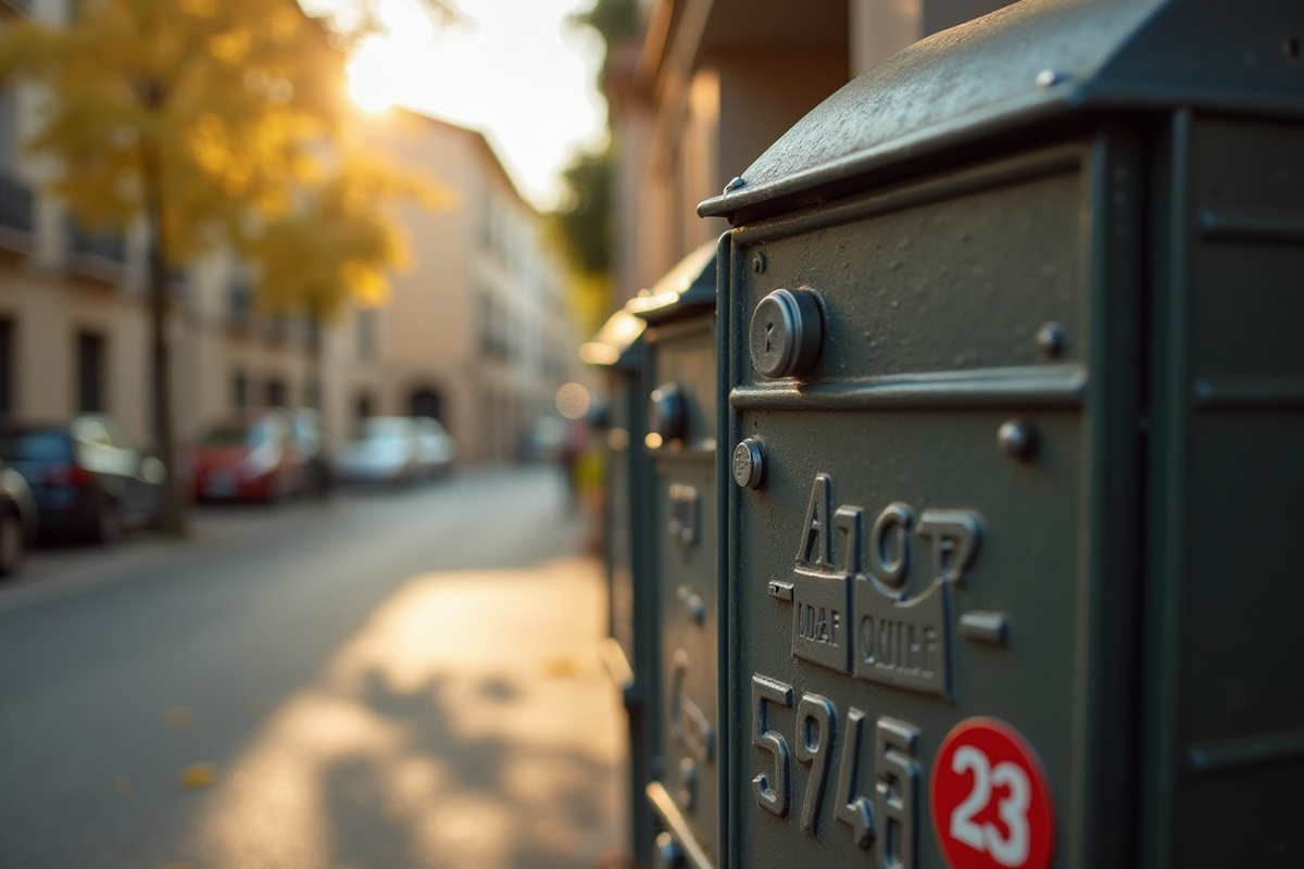 Boite postale classique d