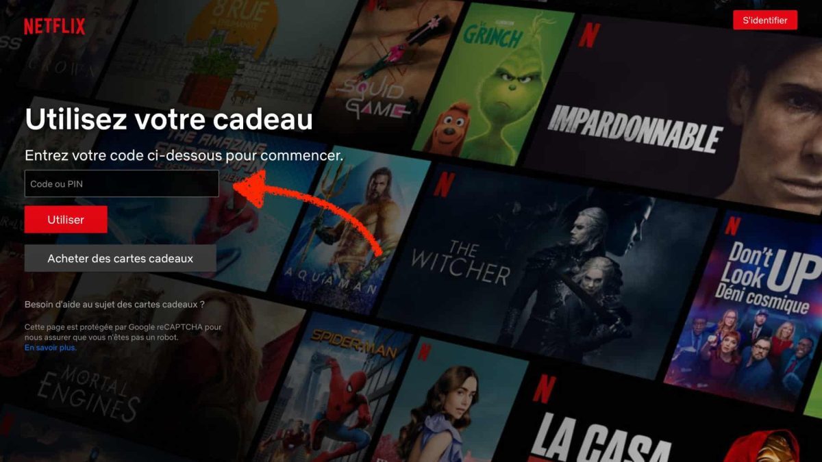 Comment avoir un code cadeau Netflix gratuit ?