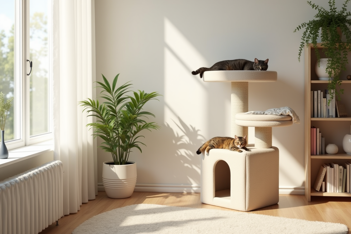 arbre chat