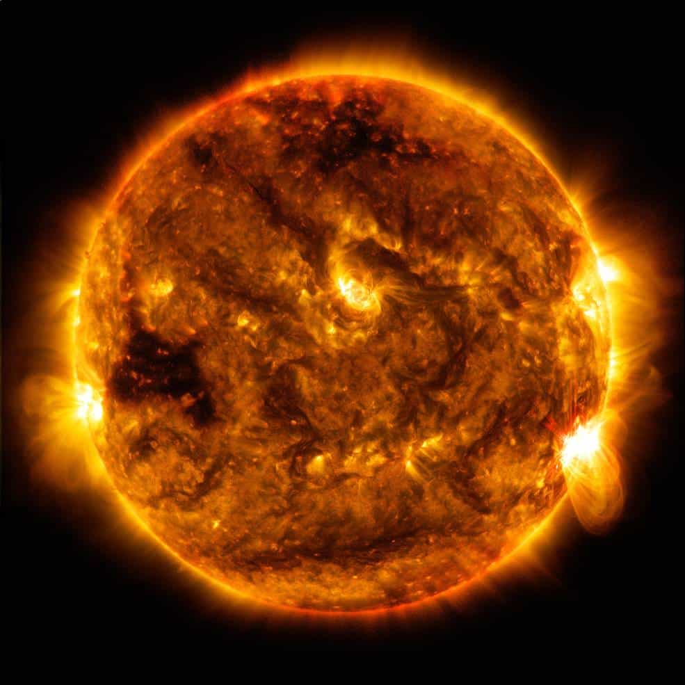 Comment a été créé le soleil ?